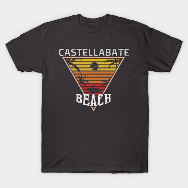 Beach happiness in Castellabate T-Shirt by ArtMomentum